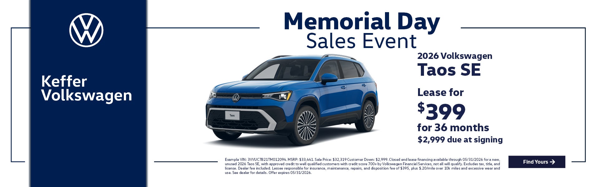 2026 Volkswagen Taos