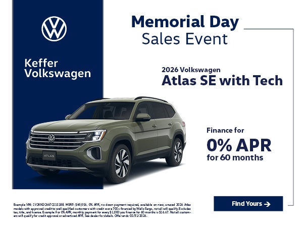 2026 Volkswagen Atlas