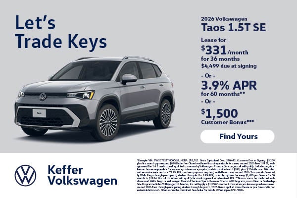 2026 Volkswagen Taos 1.5T SE