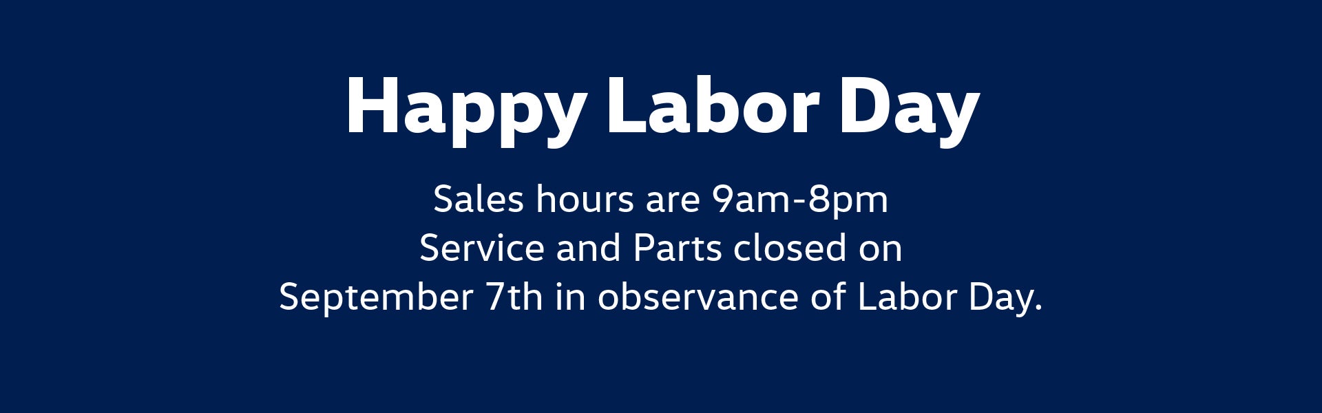 Labor Day
