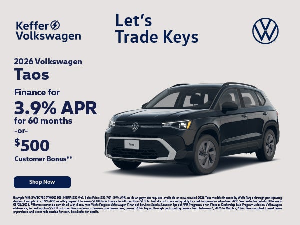2026 Volkswagen Taos