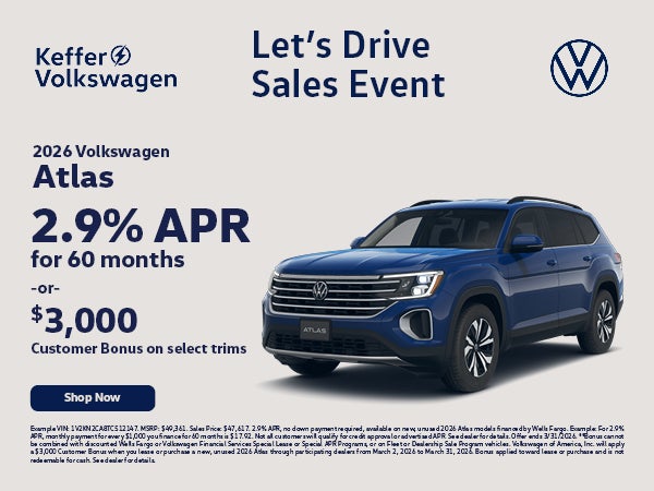 2026 Volkswagen Atlas