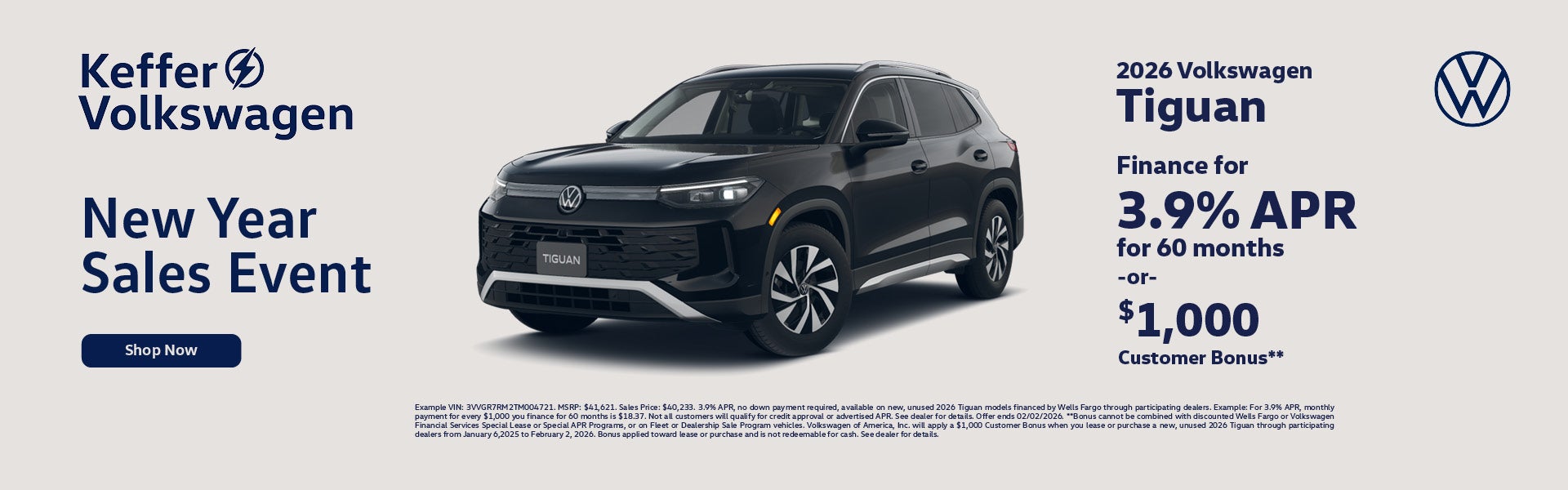 2026 Volkswagen Tiguan