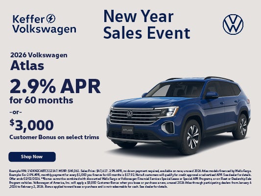 2026 Volkswagen Atlas