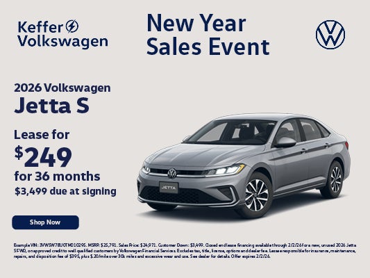 2026 Volkswagen Jetta S