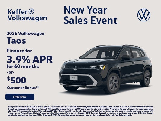 2026 Volkswagen Taos