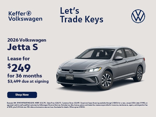 2026 Volkswagen Jetta S