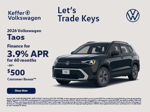 2026 Volkswagen Taos