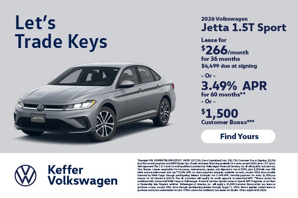 2026 Volkswagen Jetta 1.5T Sport