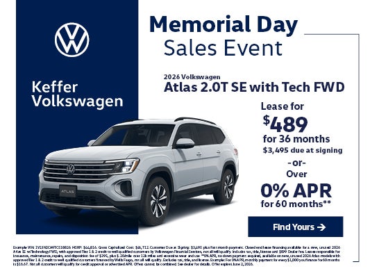 2026 Volkswagen Atlas
