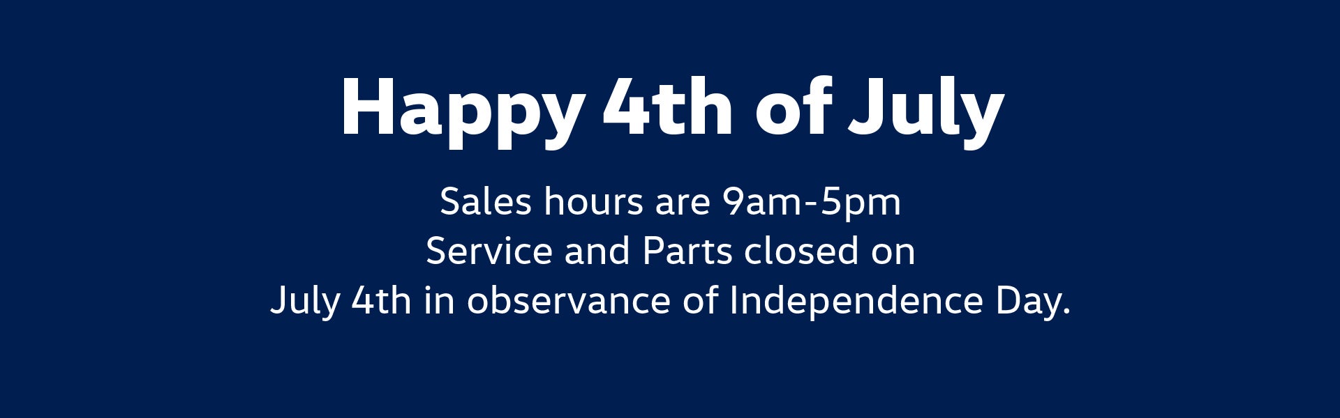 4th of July